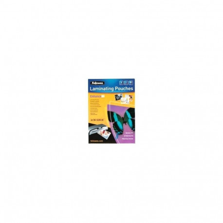 Fellowes 80mic Laminating Pouches A5 Glossy (100 pcs)