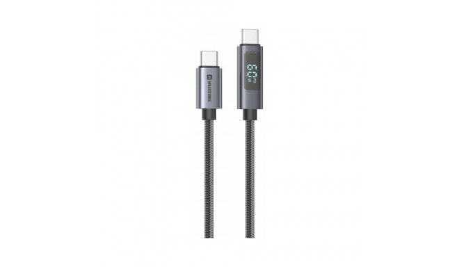 Swissten LCD Cable USB-C - USB-C 1.5m