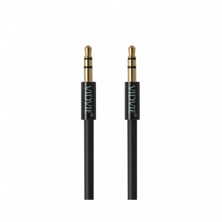 Vidvie cable AL1105W Premium 3.5mm - 3.5mm 1.5m, black