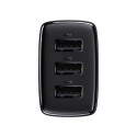 Baseus Compact  Wall Charger 3 x USB /  17w