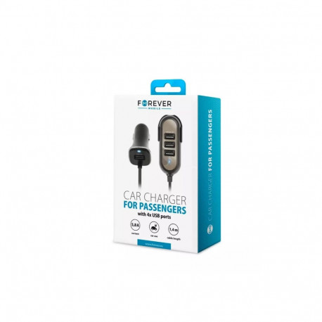 Forever PC-01 Car charger 4x USB / 5.8 A