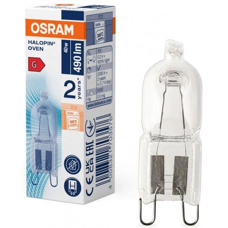 Osram halogen lamp G9 40W 230V