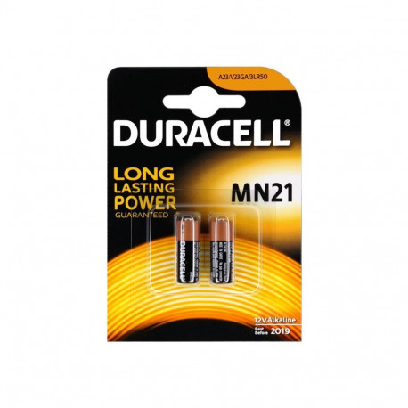 Duracell MN21 Alkaline 3LR50 12V 1.5V Batteries 2pcs