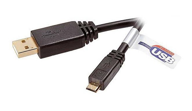 Vivanco кабель USB - microUSB 1.8м (45217)