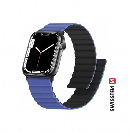 Swissten Silicone Magnetic Band for Apple Watch 38 / 40 mm
