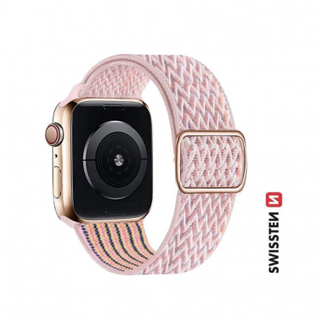 Swissten Nylon Band with Buckle for Apple Watch 42 / 44 / 45 / 49 mm