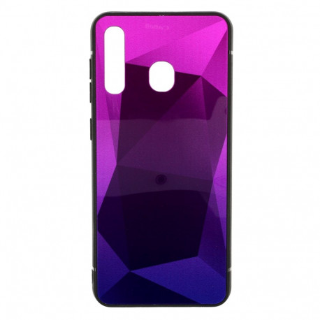 Mocco Stone Ombre Back Case Silicone Case With gradient Color For Apple iPhone 7 / 8 Purple - Blue