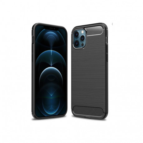 Mocco Trust  Silicone Case for Apple iPhone 12 / 12 Pro Black