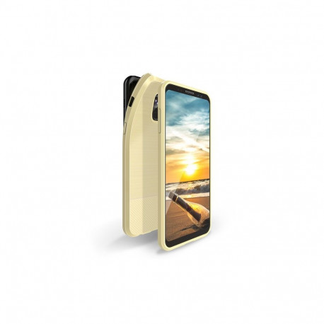Dux Ducis Mojo Case Premium High Quality and Protect Silicone Case For Apple iPhone X / XS Gold