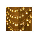 RoGer Bulb String Lights 100 LED Warm-White 10m