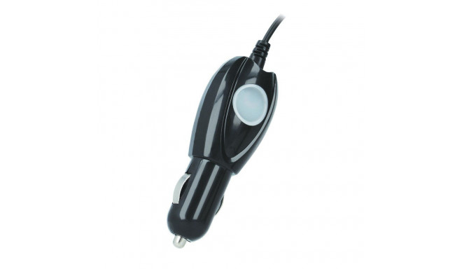 Setty 1A (12V / 24V) Car Charger With Micro USB Cable Black