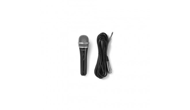 Nedis MPWD50BK Microphone / 5m / Black