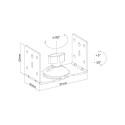 Multibrackets MB-9772 Speaker Mount 2pcs
