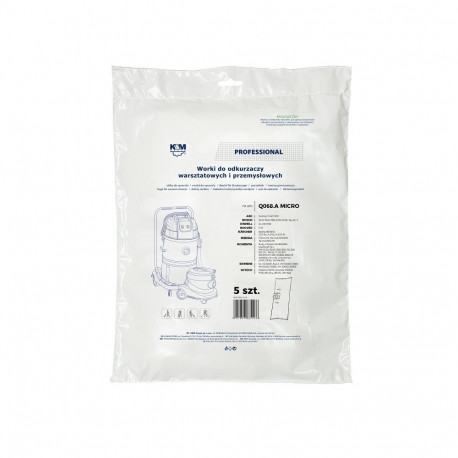 K&M KM-Q068.A ROWENTA Bags for vacuum cleaner 5 pcs.