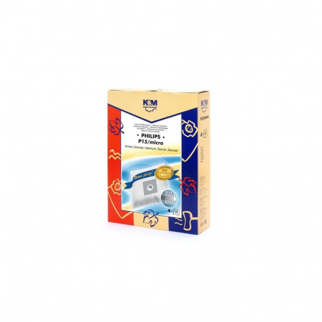 K&M Vacuum cleaner bag PHILIPS / CONCEPT / SENCOR / ZANUSSI (4pcs)