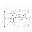 Nedis Bracket for TV 13-27 " / 30kg