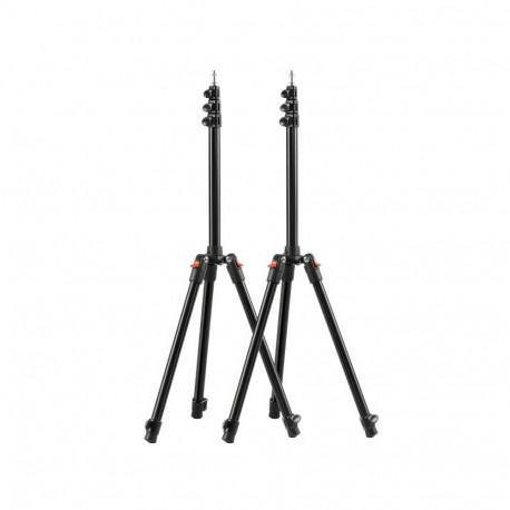 K&F Concept KF34.038S1 2x Light Stand Set - 200 cm
