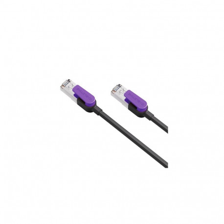 Cable Cat8 S/STP, 0.5m, black
