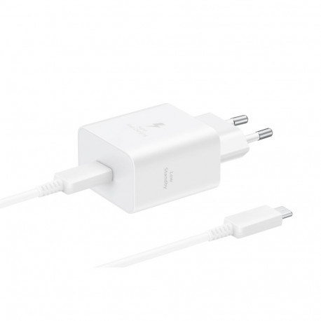 Samsung PD 45W Type-C Wall Charger (with cable) White