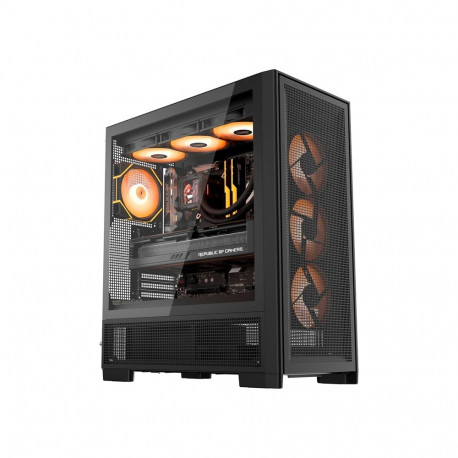 DarkFlash AIRNOVA computer case (black) + 3 fans