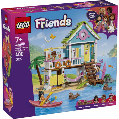 LEGO Friends Rannamaja hüljestega