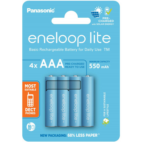 Panasonic eneloop aku Lite AAA 4BP