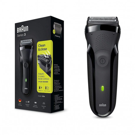 SHAVER 300S BLACK BRAUN