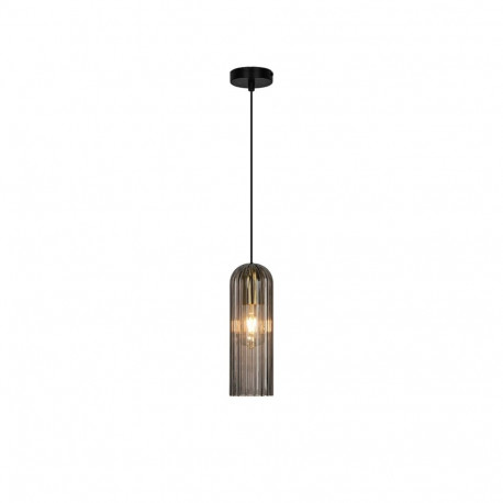 PENDANT LIGHT CATALO E27 BLACK/SMOKY