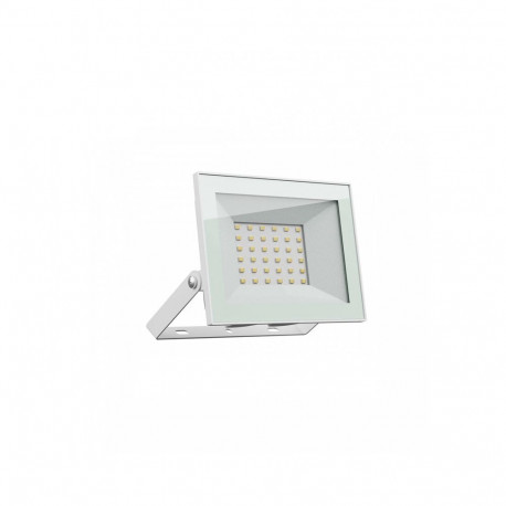 floodlight LED 30W 230V NW IP65 valge