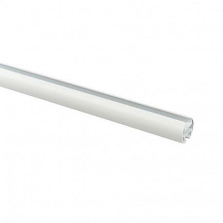 CURTAIN ROD PROFILE ASPEN WH 3.0M D19