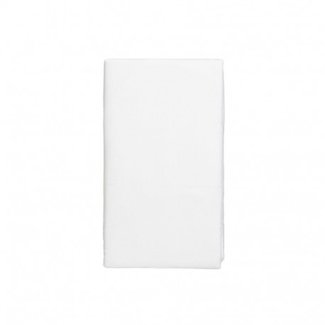 FITTED SHEET SATEEN 180X200+25 WHITE