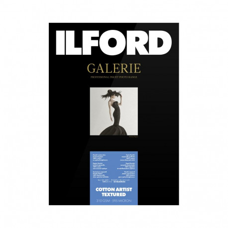 Ilford paber Galerie Cotton Artist Textured 310g 13x18cm 50 lehte