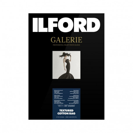 Ilford puuvillapaber Galerie tekstuuriga 310g 13x18cm 50 lehte