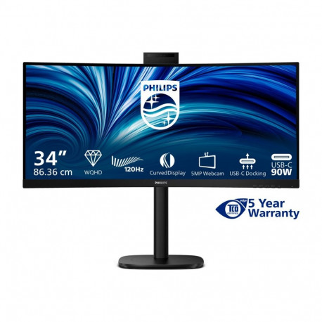 PHILIPS 34B2U3600CH/00 34-tolline UWQHD VA 120Hz 21:9 HDMI 2.0 DP 1.4 USB-C