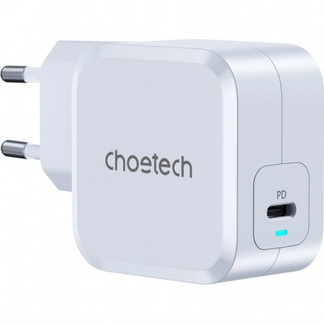 Choetech kiirlaadija PD8007 USB C 45W PPS PD, valge