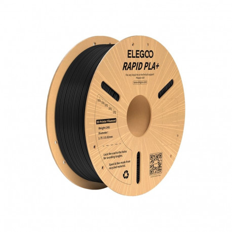 ELEGOO Rapid PLA+ Filament (Black)