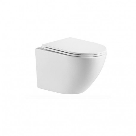 Wall-hung toilet  wall-hung Domoletti  with lid  360 mm x 500 mm