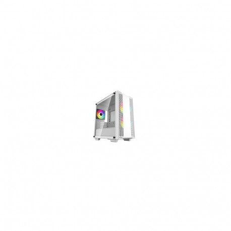 Deepcool ARGB Micro-ATX CASE  CC360 White  Mini-ITX / Micro-ATX  4  Power supply included No  1x USB