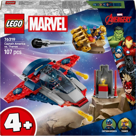 LEGO MARVEL mängukomplekt 76319 Captain America vs Thanos