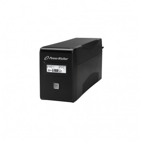 UPS POWERWALKER VI 650 LCD LINE-INTERACTIVE 650VA 2X SCHUKO OUTLETS USB-B LCD
