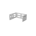 FOLDING BRACKET WALL-MOUNT 19" 4U 497X400/240 GREY LANBERG