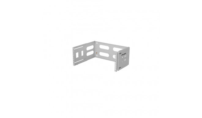 FOLDING BRACKET WALL-MOUNT 19" 4U 497X400/240 GREY LANBERG