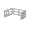 FOLDING BRACKET WALL-MOUNT 19" 4U 497X400/240 GREY LANBERG