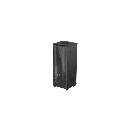 Lanberg 19" vabaltseisev rack-kapp 32U/600x600 (lamppakendis) klaasuksega, must