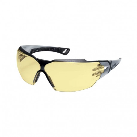 Safety glasses Uvex Pheos CX2, yellow lens, supravision excellence (anfi scratch, anti fog) coating,