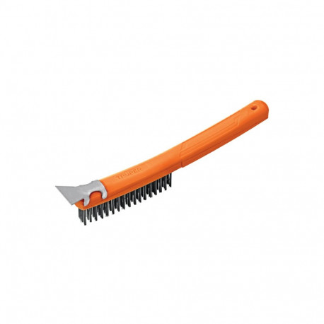 Wire brush with scraper 45.7cm Truper®
