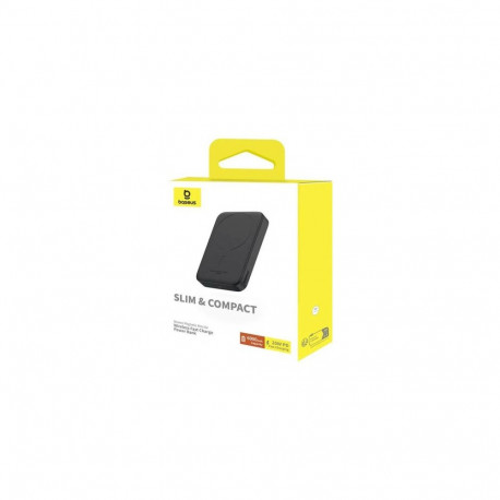 Baseus Power Bank Magnetic Mini Wireless Charging, PD 20W, 6000 mAh with Type-C to Type-C cable (0.3