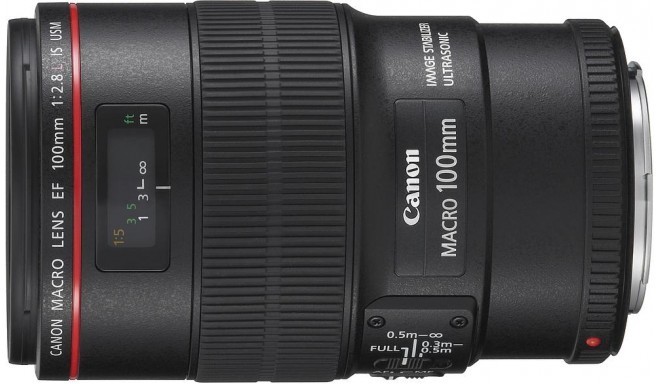 Canon EF 100mm f/2.8L USM IS Macro objektīvs