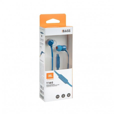 JBL T160 In-Ear Headset 3,5mm Blue