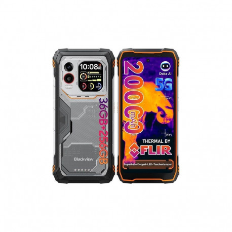 Blackview XPLORE 1 Pro 12+256 GB Thermal image Orange